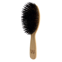 TEK Big Oval Ash Wood Hair Brush with Boar Bristles Hair Brush TEK 