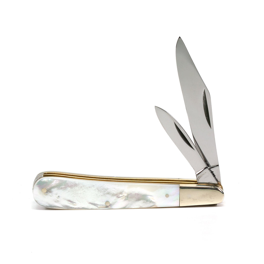 Taylor's Eye Witness Premier Collection Twin Blade Gentleman Clip Point Pocket Knife, Mother of Pearl Pocket Knife Taylor's Eye Witness 