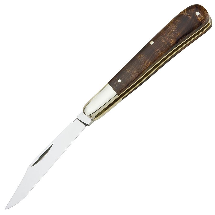 Taylor's Eye Witness Premier Gents Clip Point Knife with Worked Back, Ironwood Pocket Knife Taylor's Eye Witness 
