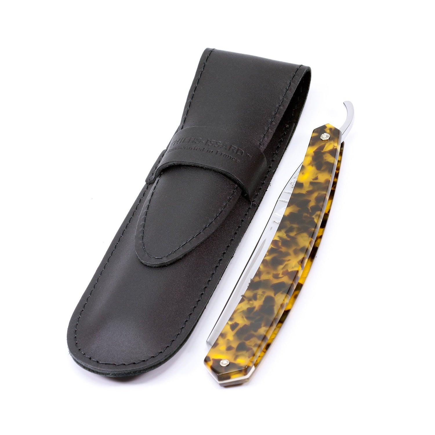 Thiers Issard Eagle Black Singing Straight Razor 5/8