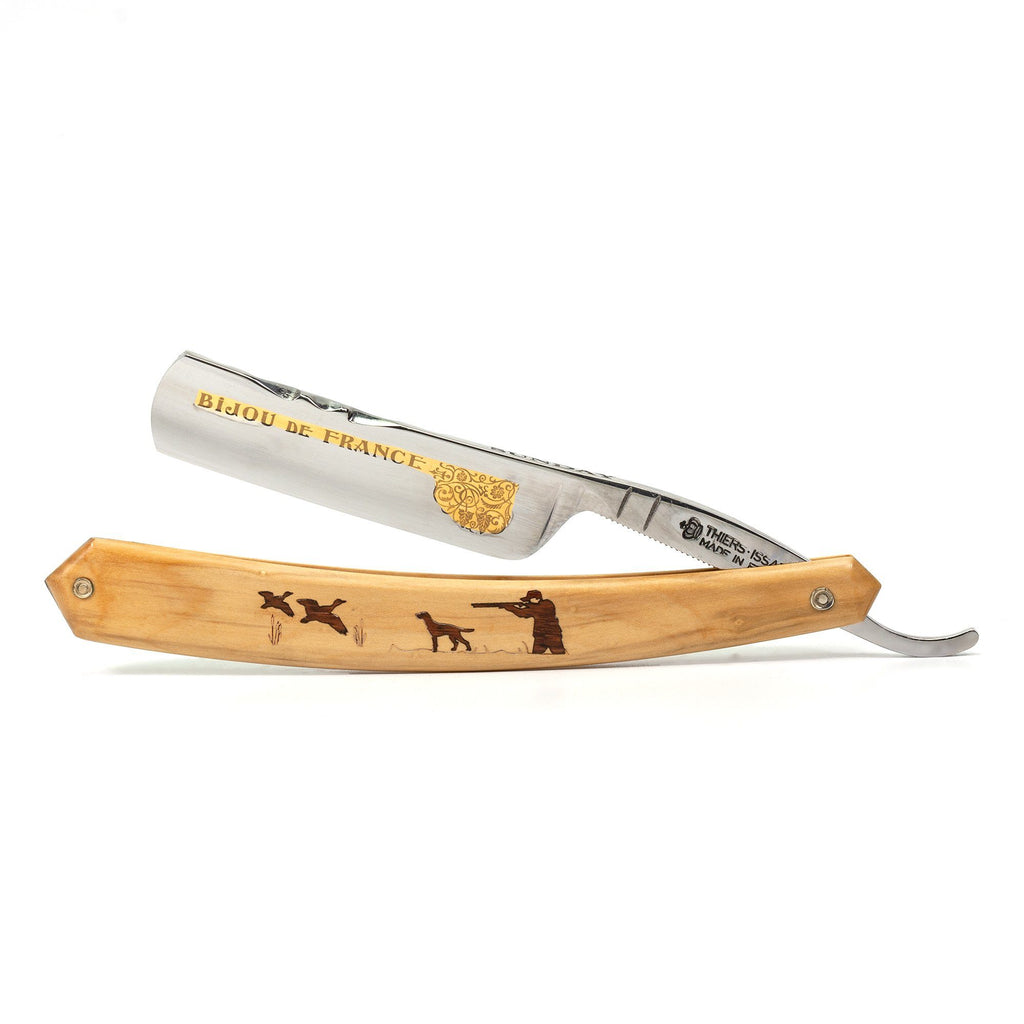 Thiers Issard “Le Chasseur” 7 Day Razor Limited Edition Straight Razor Thiers Issard Sunday 