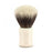 H.L. Thater 4125 Series 2-Band Fan-Shaped Silvertip Shaving Brush with Faux Ivory Handle, Size 2 Badger Bristles Shaving Brush Heinrich L. Thater 