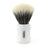 H.L. Thater 4125 Limited Edition 2-Band Fan-Shaped Silvertip Shaving Brush, Size 2 Badger Bristles Shaving Brush Heinrich L. Thater White Iceberg 