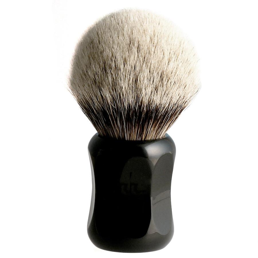 H.L. Thater 4125 Series Silvertip Shaving Brush with Black Handle, Size 5 Badger Bristles Shaving Brush Heinrich L. Thater 