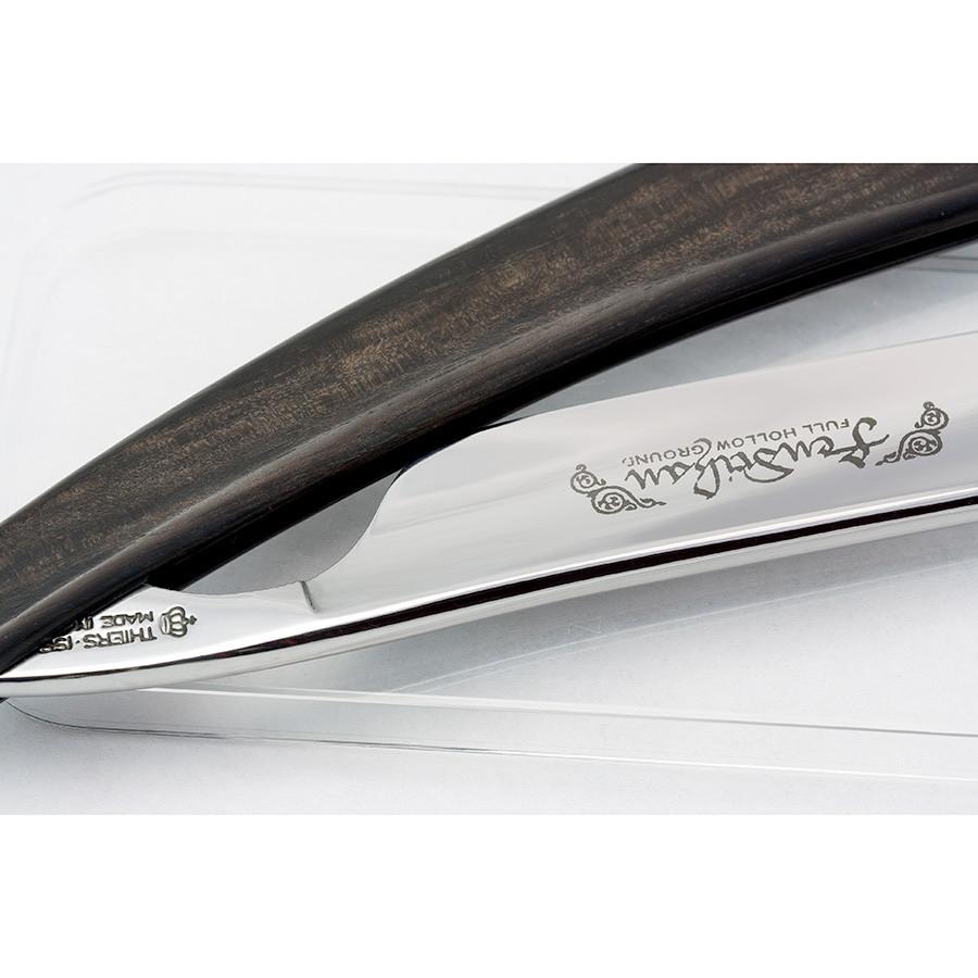 Fendrihan Thiers Issard Square Nose Straight Razor 7/8", Ebony Wood Handle Straight Razor Thiers Issard 