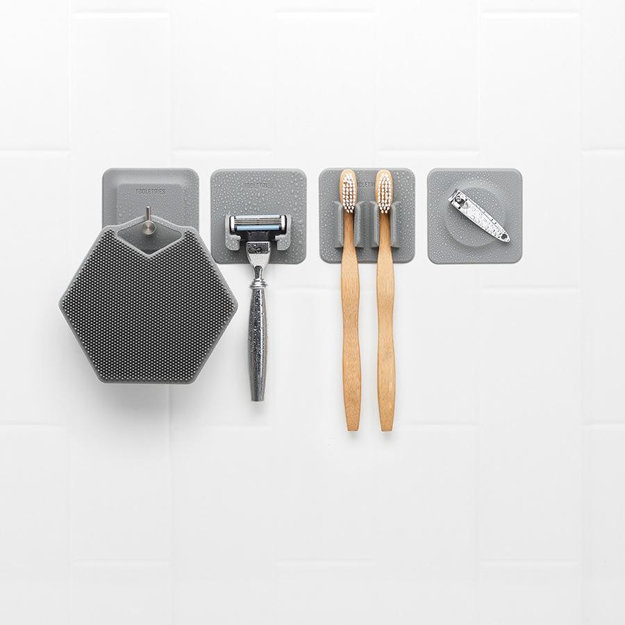 Tooletries The 4-in-1 Tile Series Bath Accessory Tooletries 
