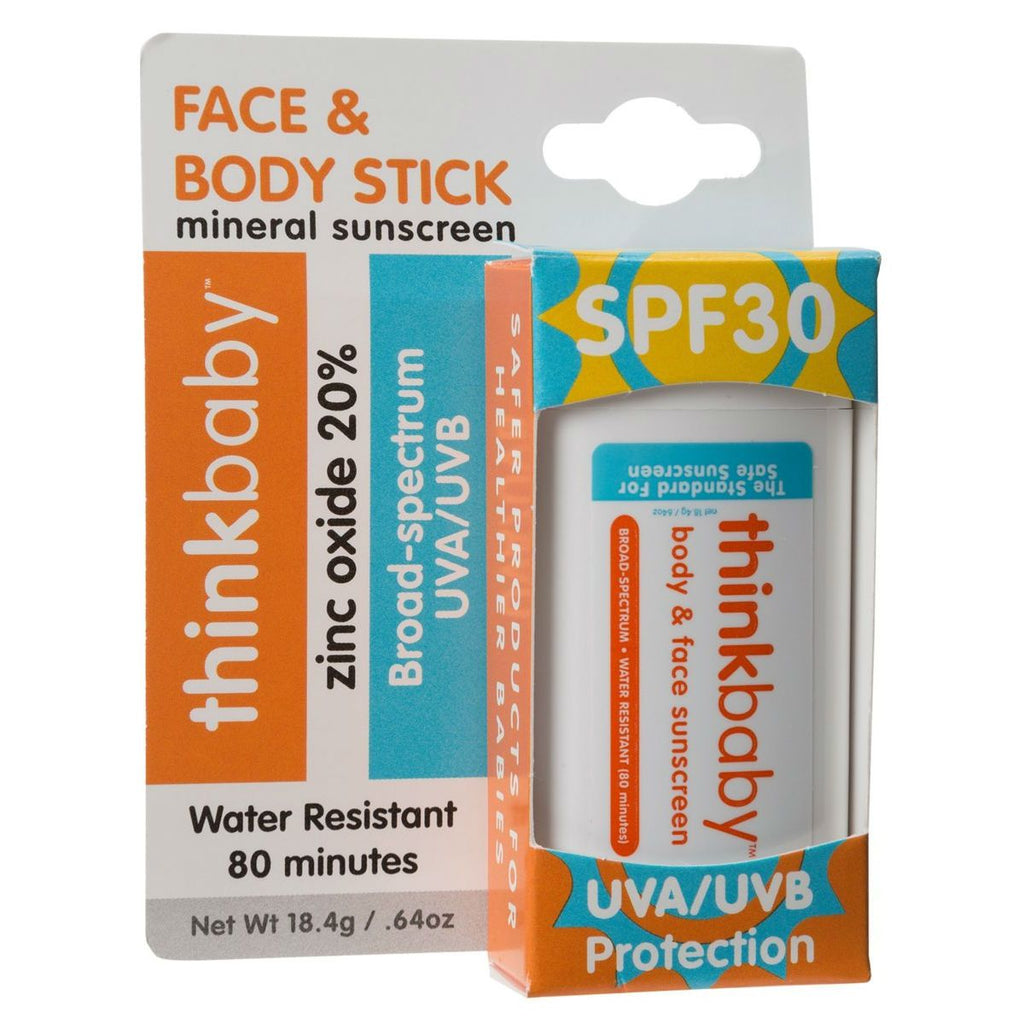 Thinkbaby Sunscreen Stick, SPF 30 Sun Care Thinksport 