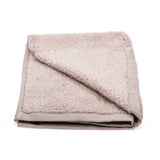 Uchino Premium Marshmallow Touch Zero Twist Yarn Face Towel Towel Uchino Brown 