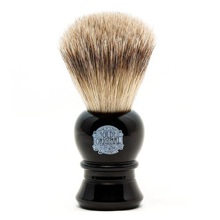 Vulfix 2233 Super Badger Shaving Brush, Black Handle Badger Bristles Shaving Brush Vulfix 