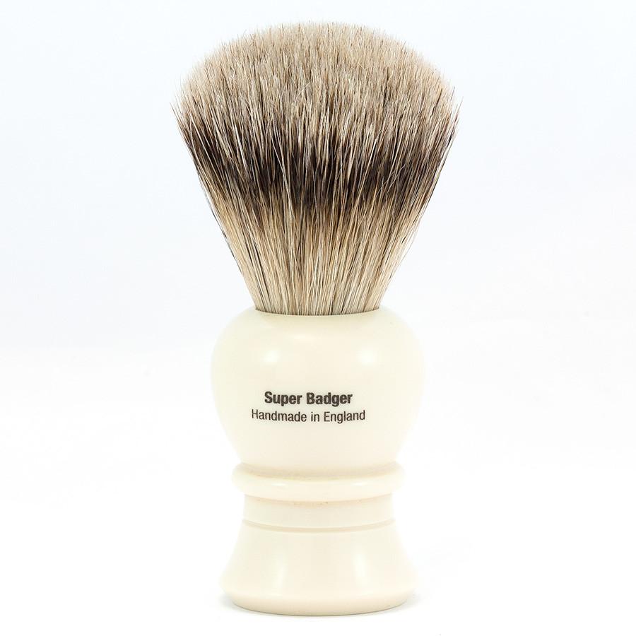 Vulfix 2234 Super Badger Shaving Brush, Faux Ivory handle Badger Bristles Shaving Brush Vulfix 