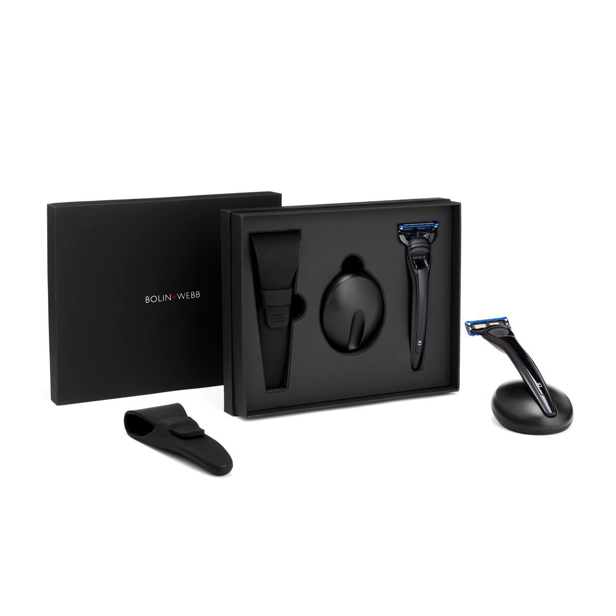 Bolin Webb The Complete X1 Razor Gift Set, Nero Black Shaving Set Bolin Webb 