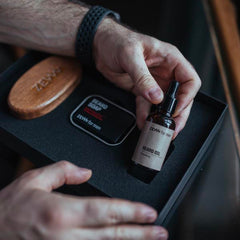 ZEW Simple Lumberjack Set Beard and Moustache Grooming Zew for Men 