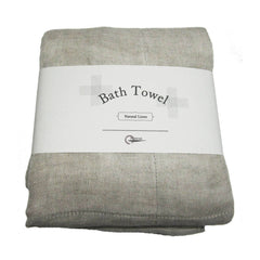 Nawrap Bath Towel Towel Nawrap Natural Linen 