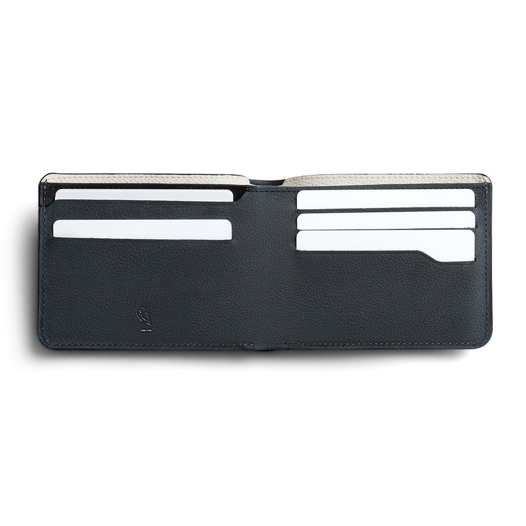 Bellroy Hide and Seek Slim Leather Wallet, Premium Edition Leather Wallet Bellroy LO Black 