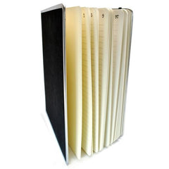 Bindewerk Basic Metal Edge Notebook, Black Notebook Bindewerk 