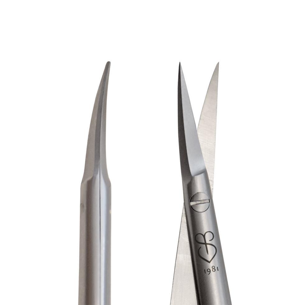 Renomed Professional Manicure Scissors, Curved Blades Nail Scissors Renomed 