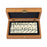 Manopoulos Domino Set Board Game Manopoulos Wooden Case with Lupo Burl Cover 