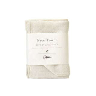 Nawrap Organic Cotton Face Towel Towel Nawrap Ivory 