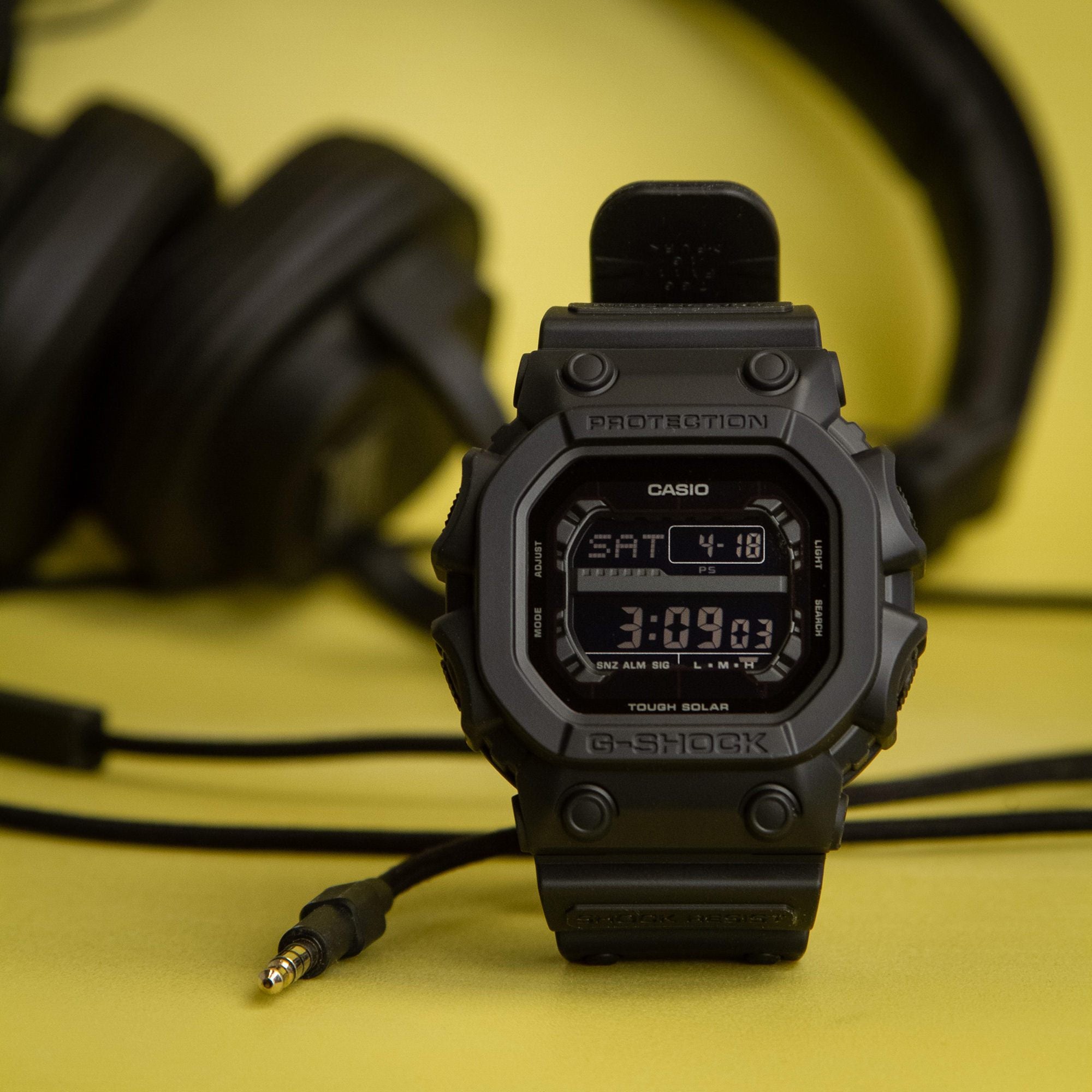 CASIO G-Shock GX56BB-1 Black Out Tactical Series Digital Watch
