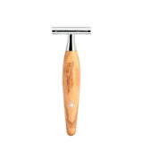 Muhle Kosmo R87 Double-Edge Classic Safety Razor, Olivewood Double Edge Safety Razor Muhle 