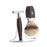 Muhle Kosmo 3-Piece Shaving Set with Safety Razor and Silvertip Badger brush, Bog Oak Shaving Kit Discontinued 