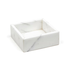 Fiammetta V Square Marble Guest Towel Tray Multipurpose Tray Fiammetta V 