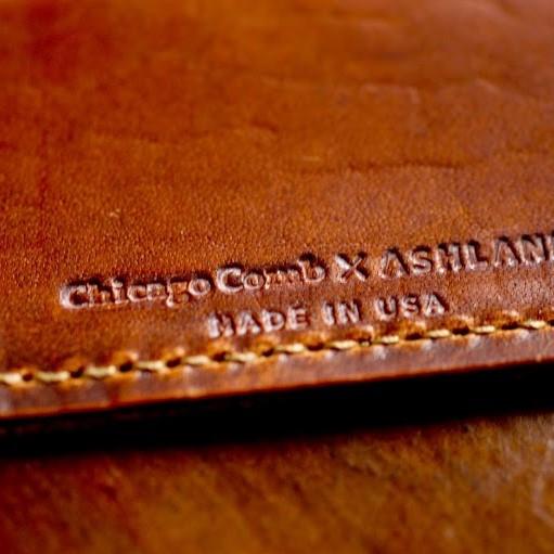 Chicago Comb Co. Sheaths in Horween Leather, No. 1 & 3 Comb Sheath Chicago Comb Co 