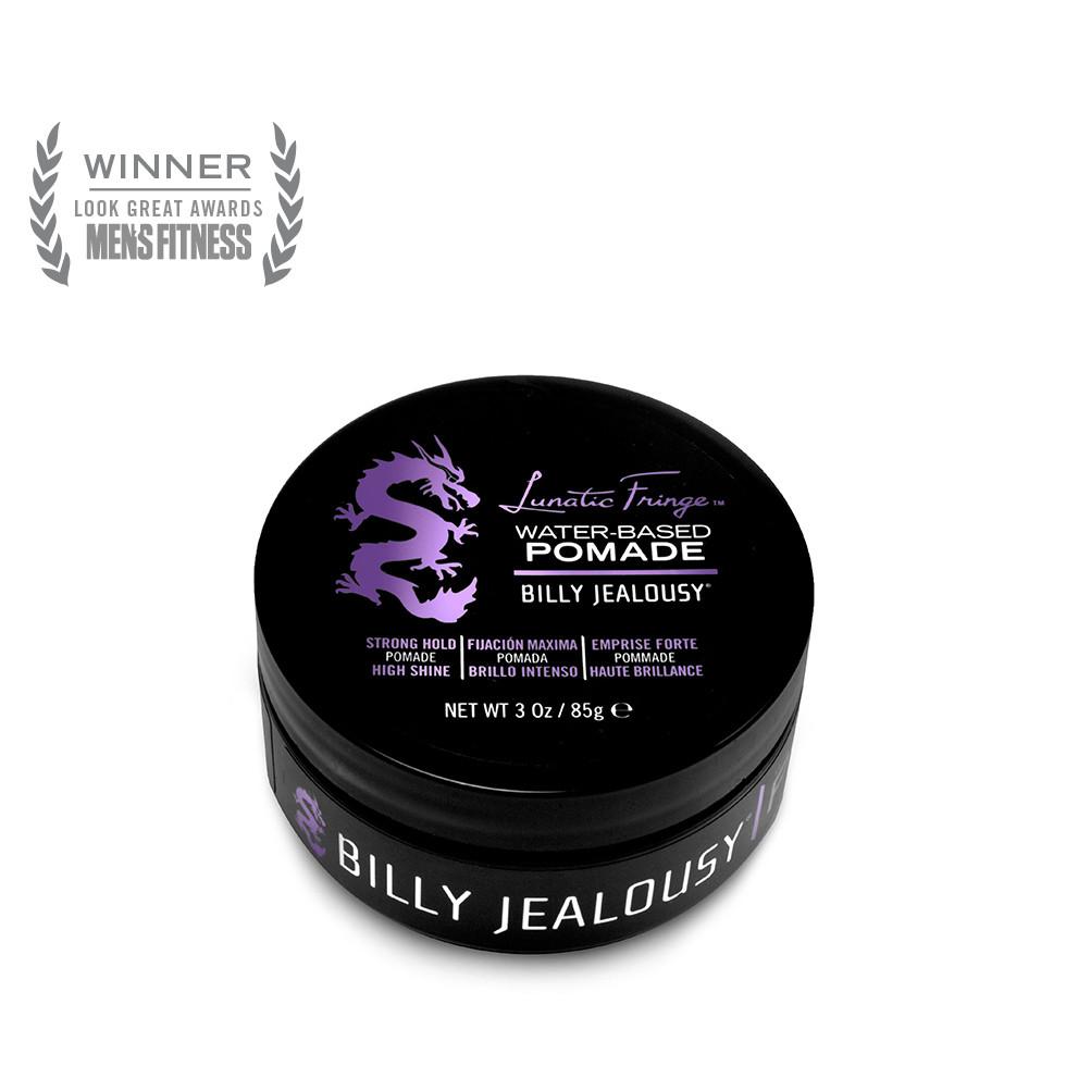 Billy Jealousy Lunatic Fringe High Shine Water-Based Hair Pomade Men's Grooming Cream Billy Jealousy 
